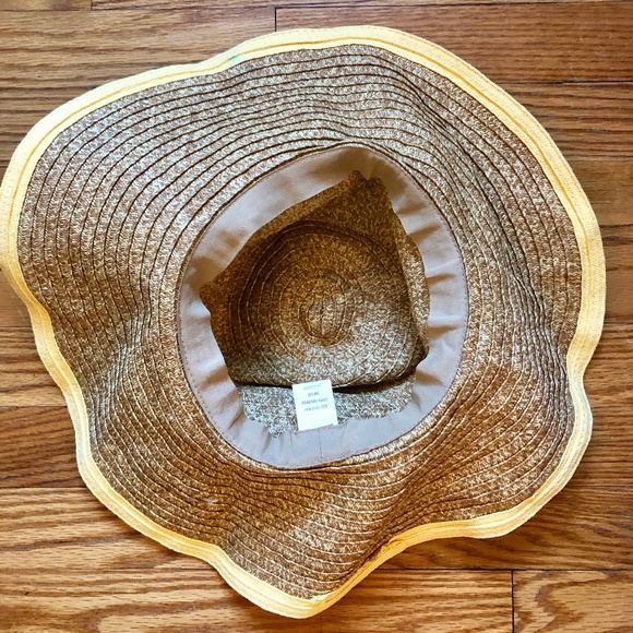 100% Paper Sun Hat w/ Ribbon for Summer Adventures - Picture 3 of 3